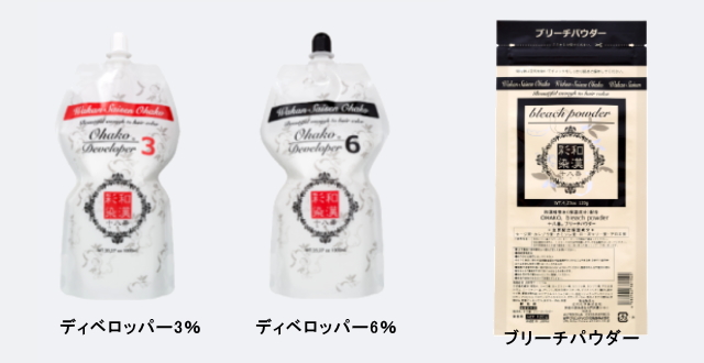 オキシとブリーチ剤